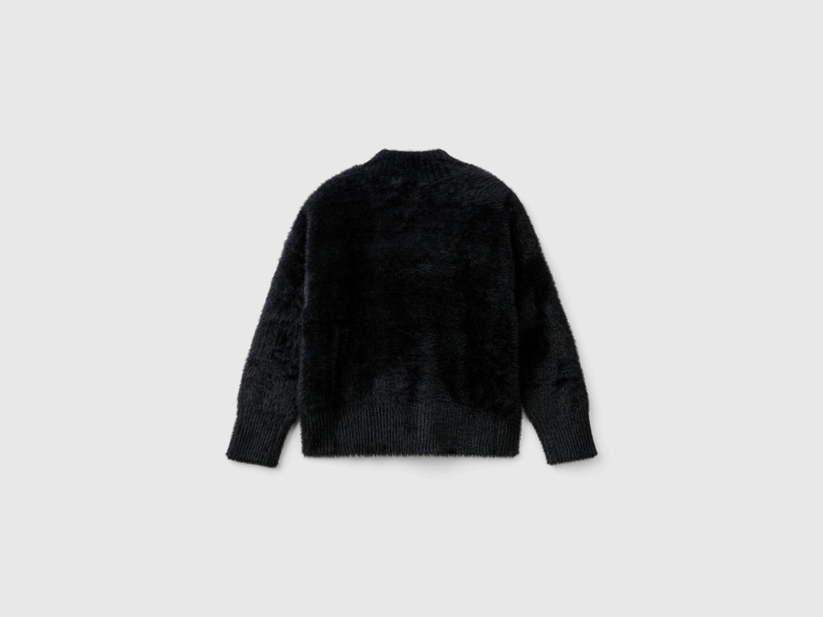 Maglia in filato peloso