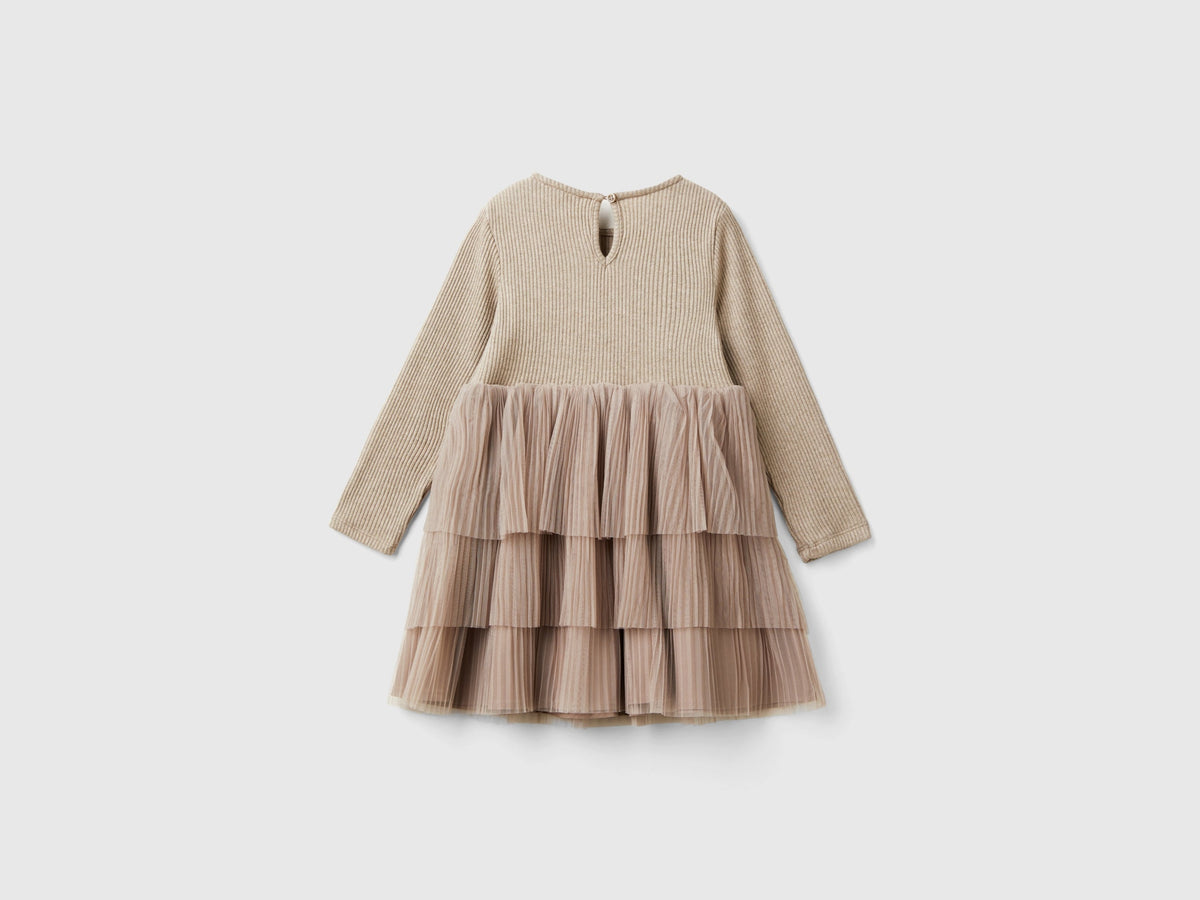 Abito con gonna in tulle