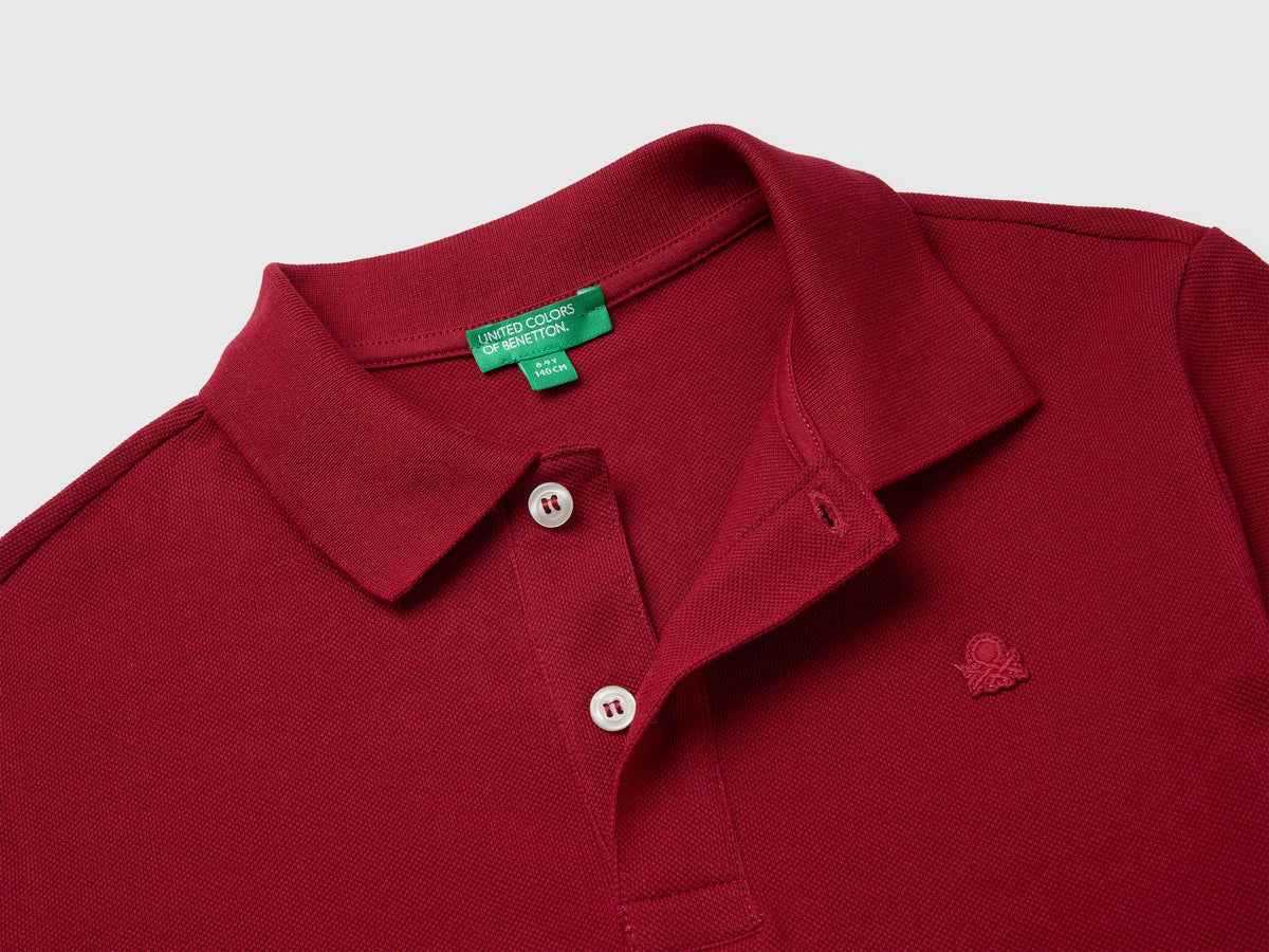 Polo manica corta in cotone bio
