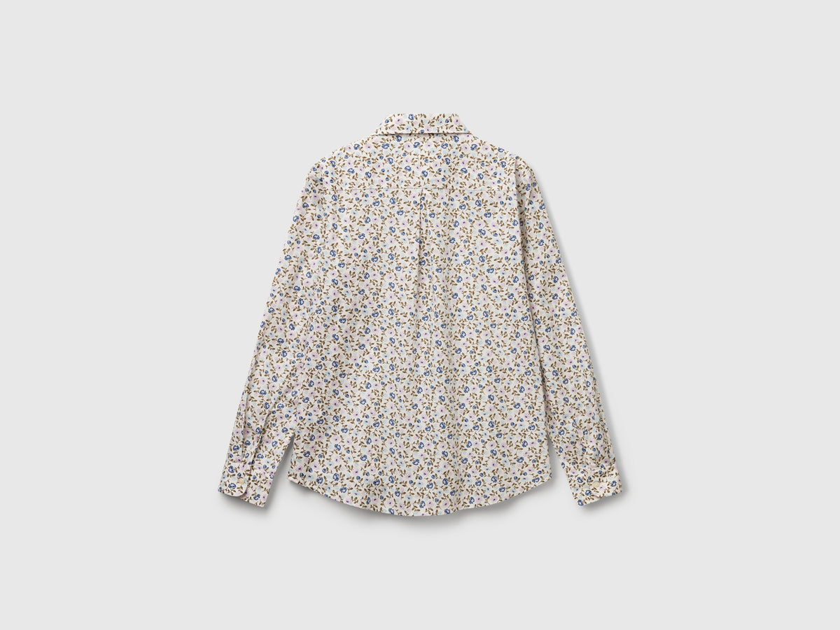 Camicia fantasia in cotone leggero