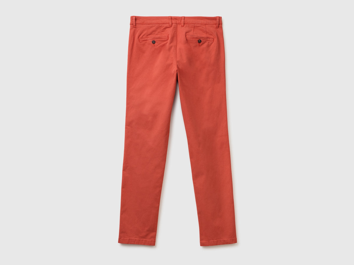 Chino slim fit in cotone