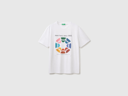 T-shirt regular fit con logo