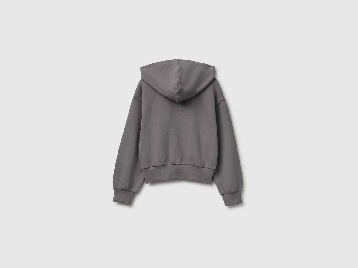 Felpa con cappuccio 100% cotone