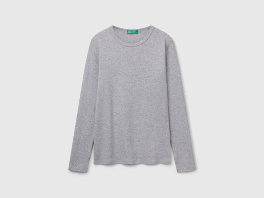 T-shirt manica lunga 100% cotone
