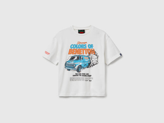 T-shirt con stampa Stranger Things