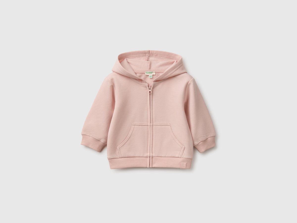 Felpa con zip e cappuccio
