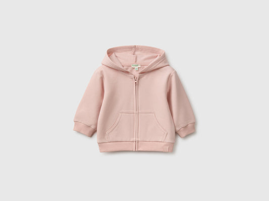 Felpa con zip e cappuccio