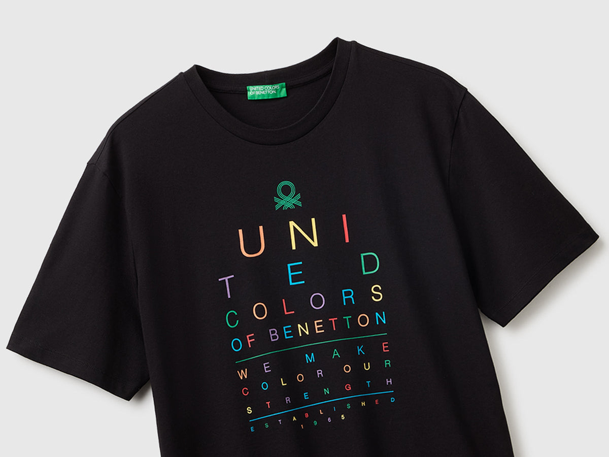 T-shirt regular fit con logo