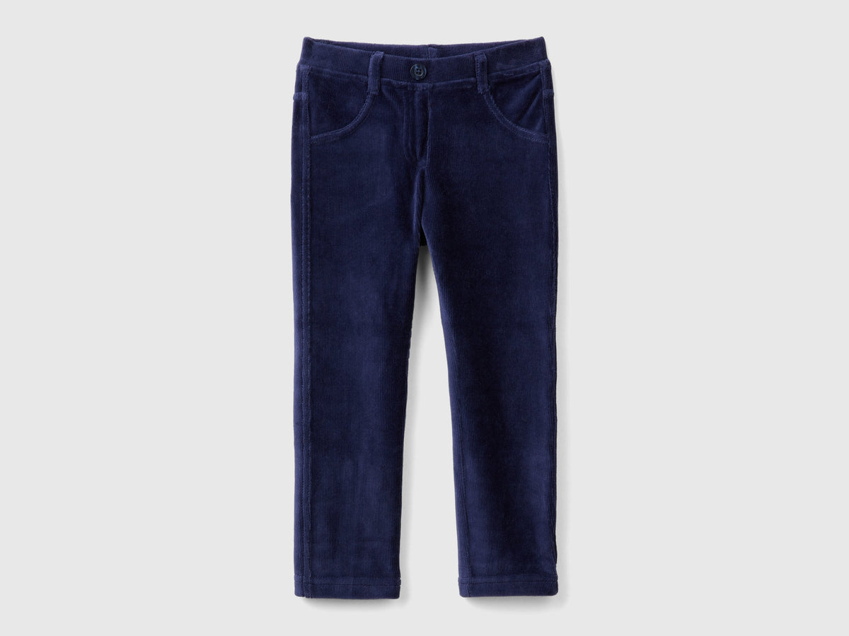 Pantaloni in ciniglia a costine