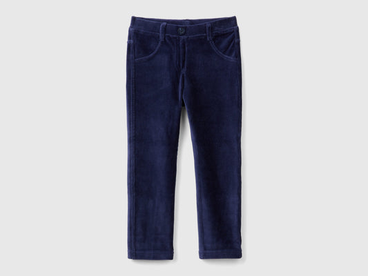 Pantaloni in ciniglia a costine