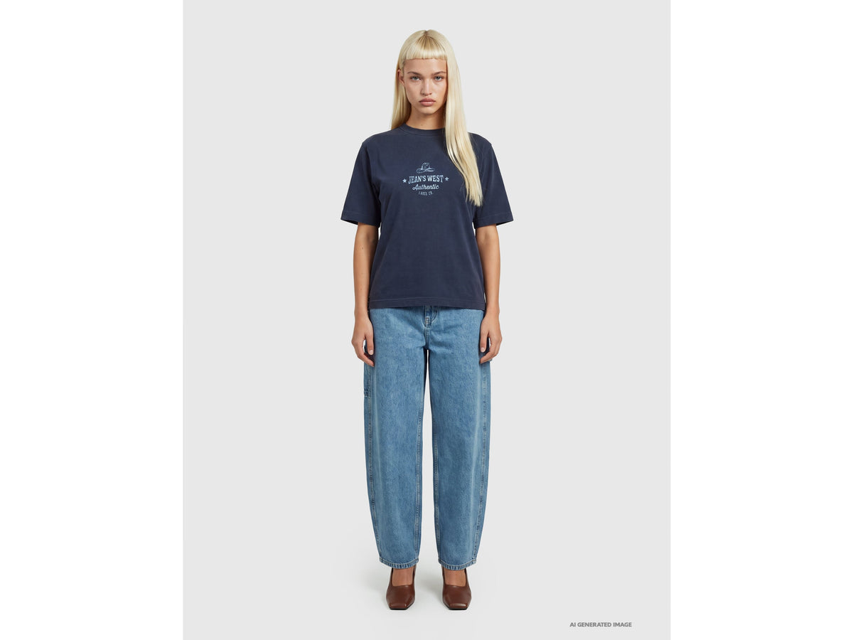 T-shirt over fit con stampa western