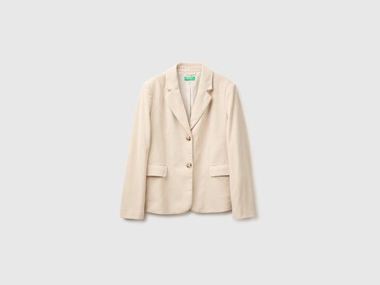 Blazer in velluto a costine