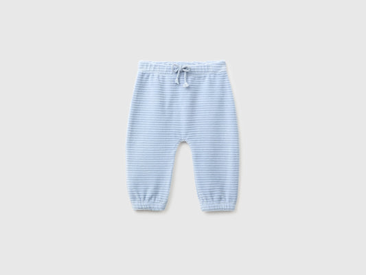 Pantaloni in ciniglia con ricamo dietro