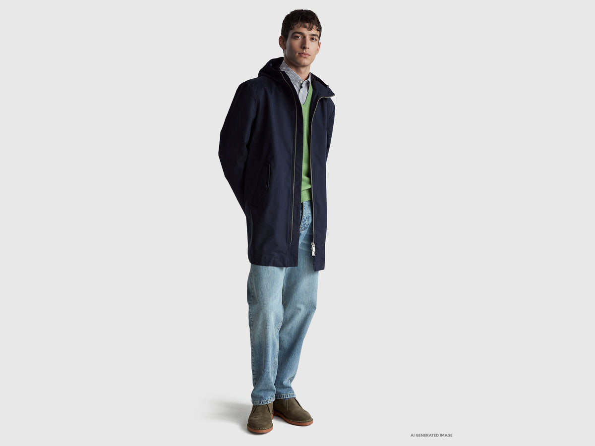 Parka in misto cotone