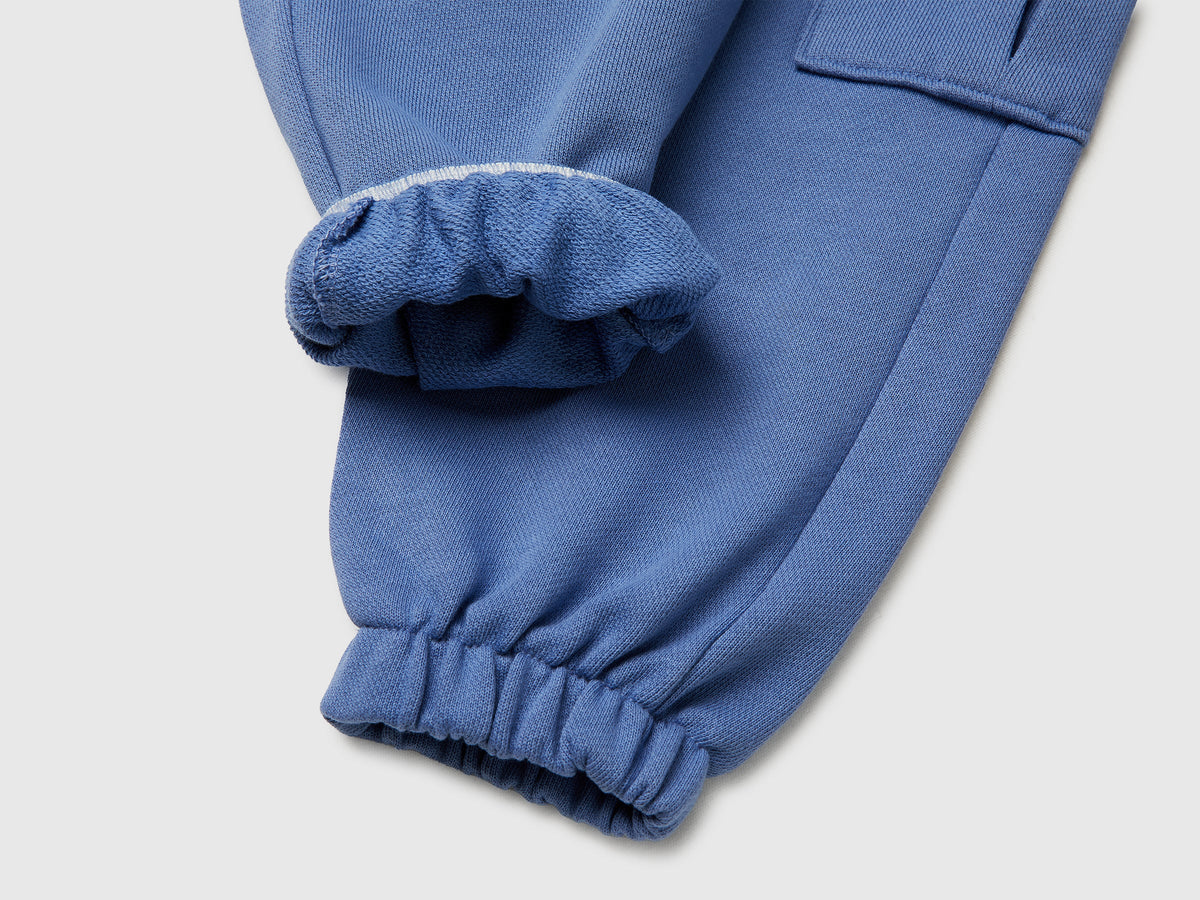 Joggers cargo in felpa
