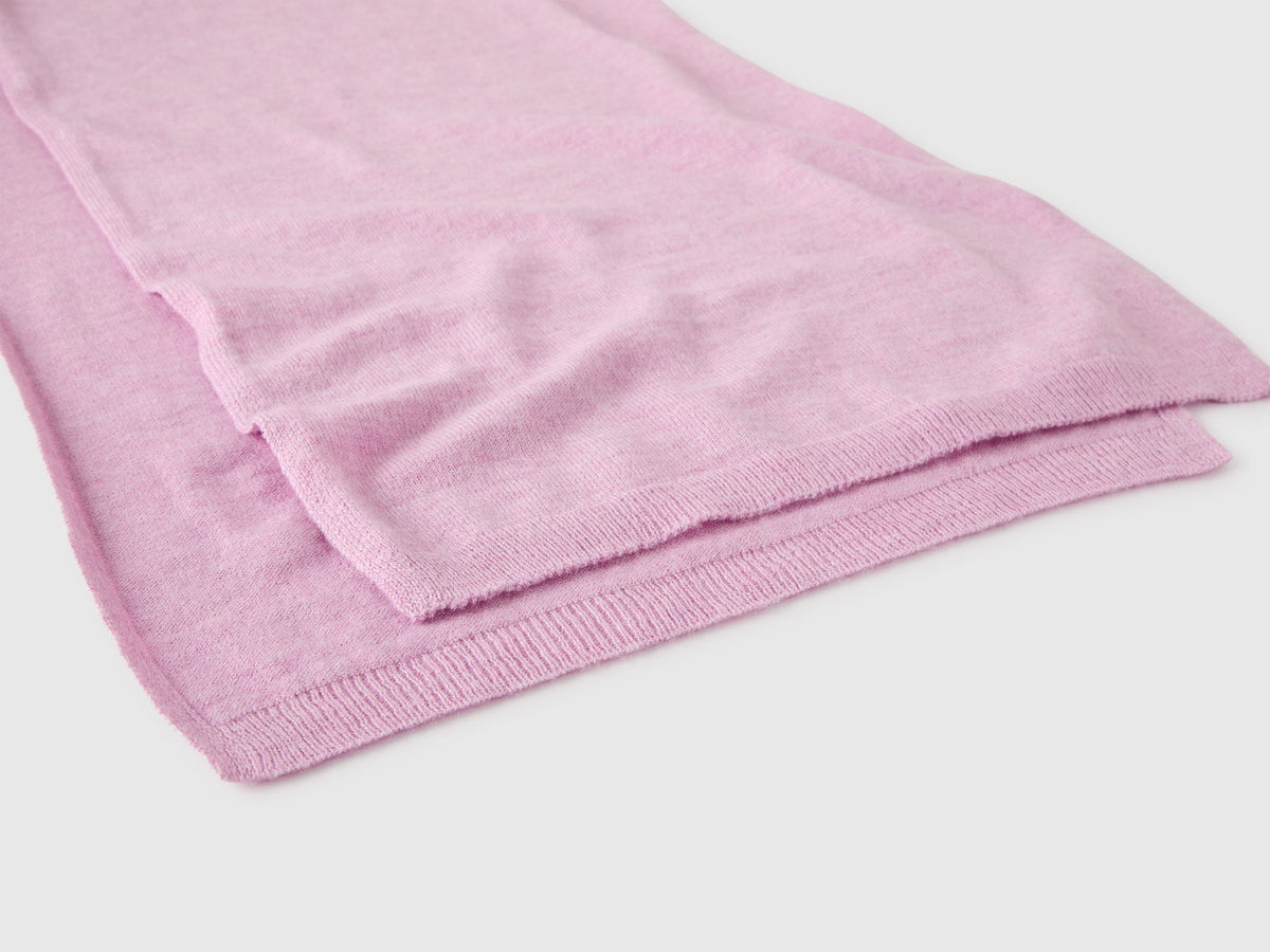 Sciarpa in misto lana e cashmere