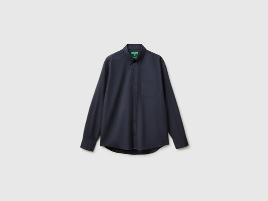 Camicia button down in flanella 100% cotone bio