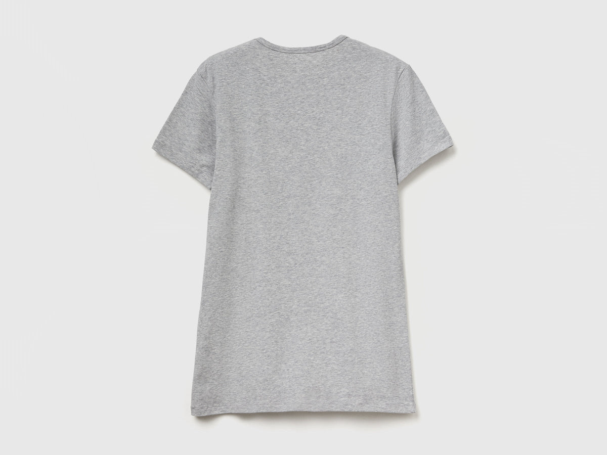 T-shirt in cotone stretch