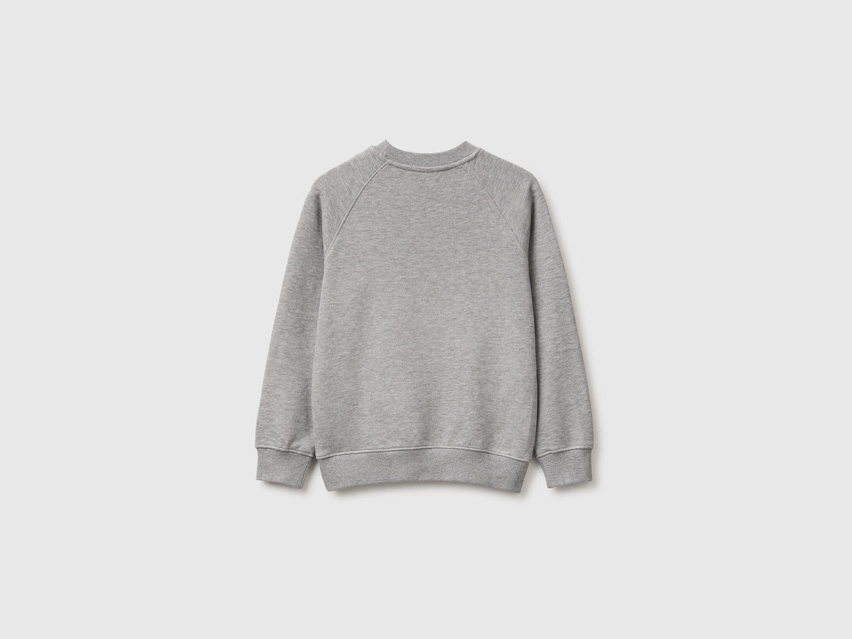 Felpa chiusa 100% cotone