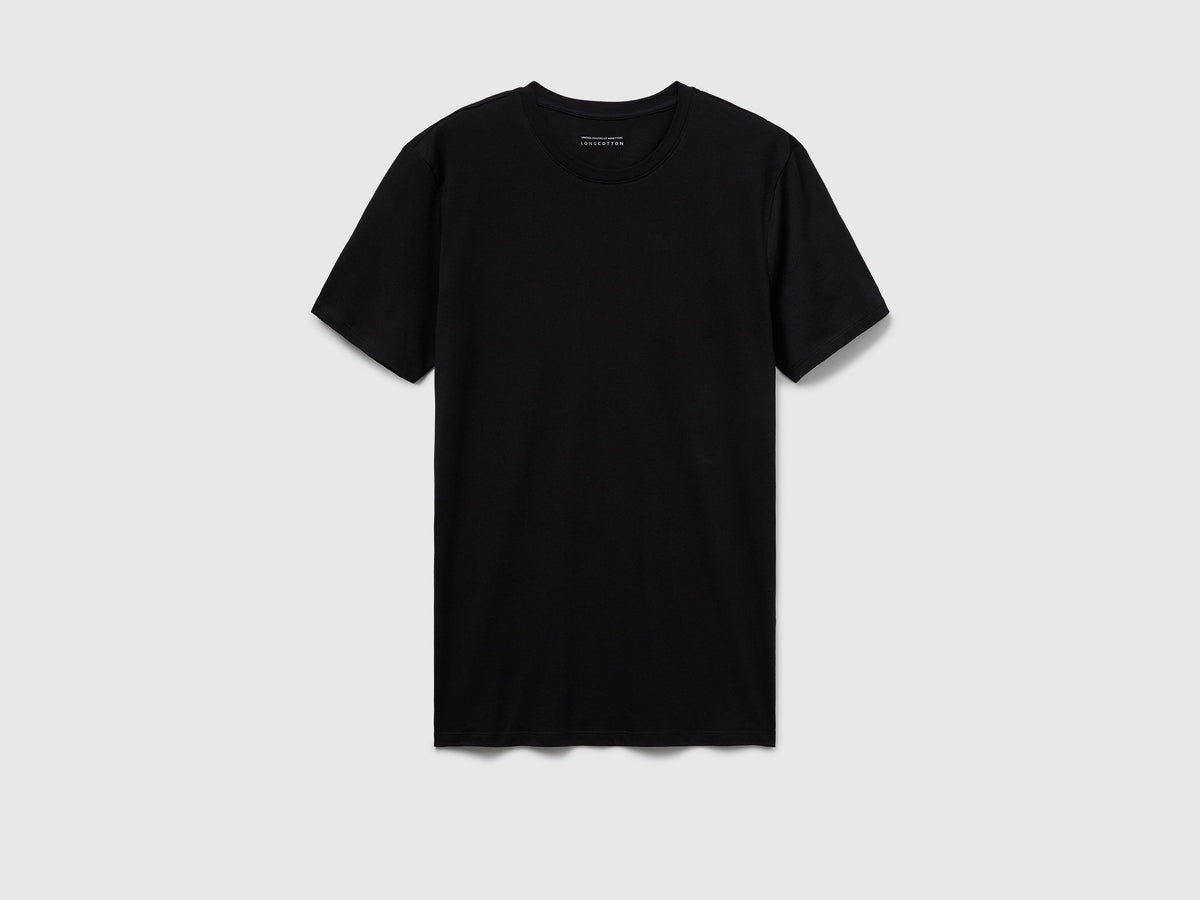 T-shirt in cotone a fibra lunga