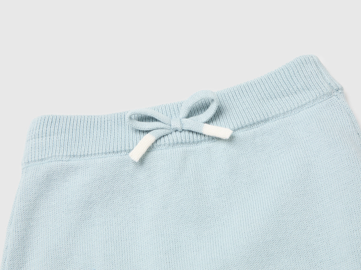 Completo in maglia con coniglietti