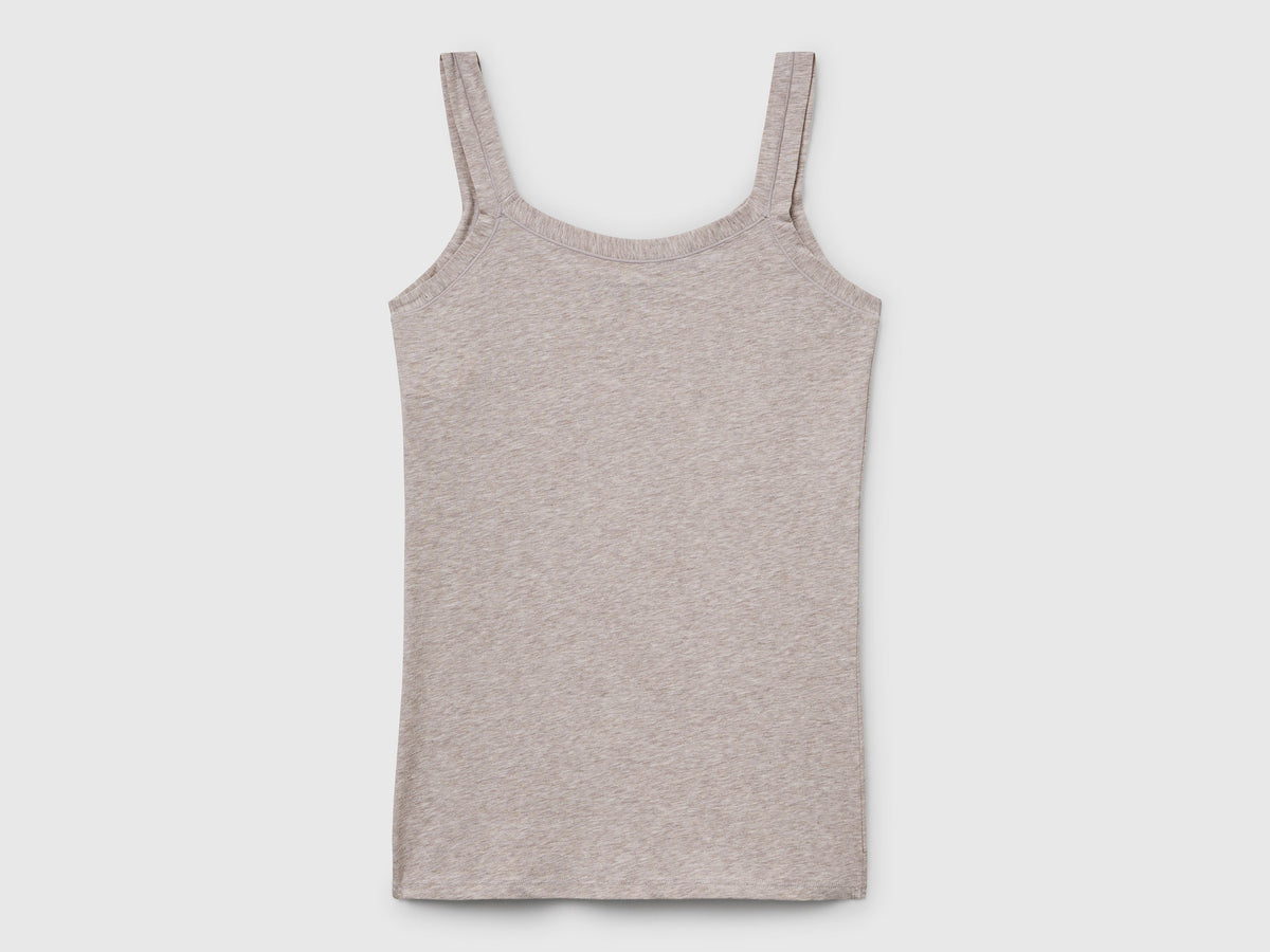 Canotta in cotone super stretch