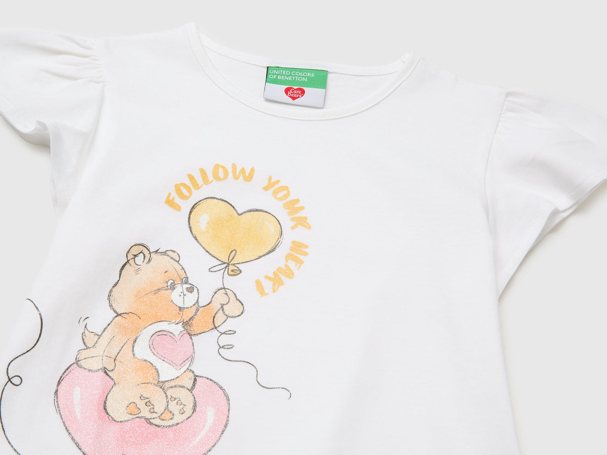 T-shirt Care Bears con glitter