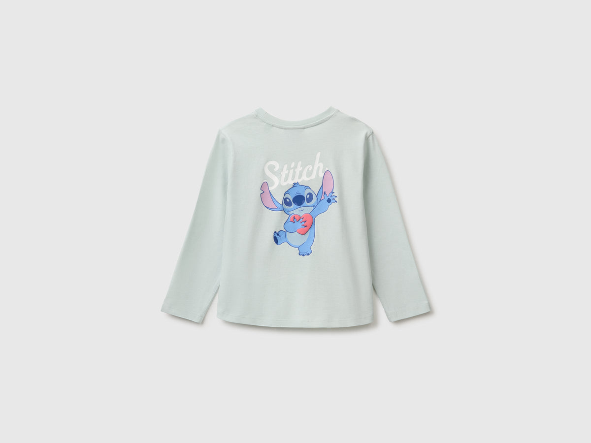 T-shirt stampa e ricamo ©Disney Lilo & Stitch