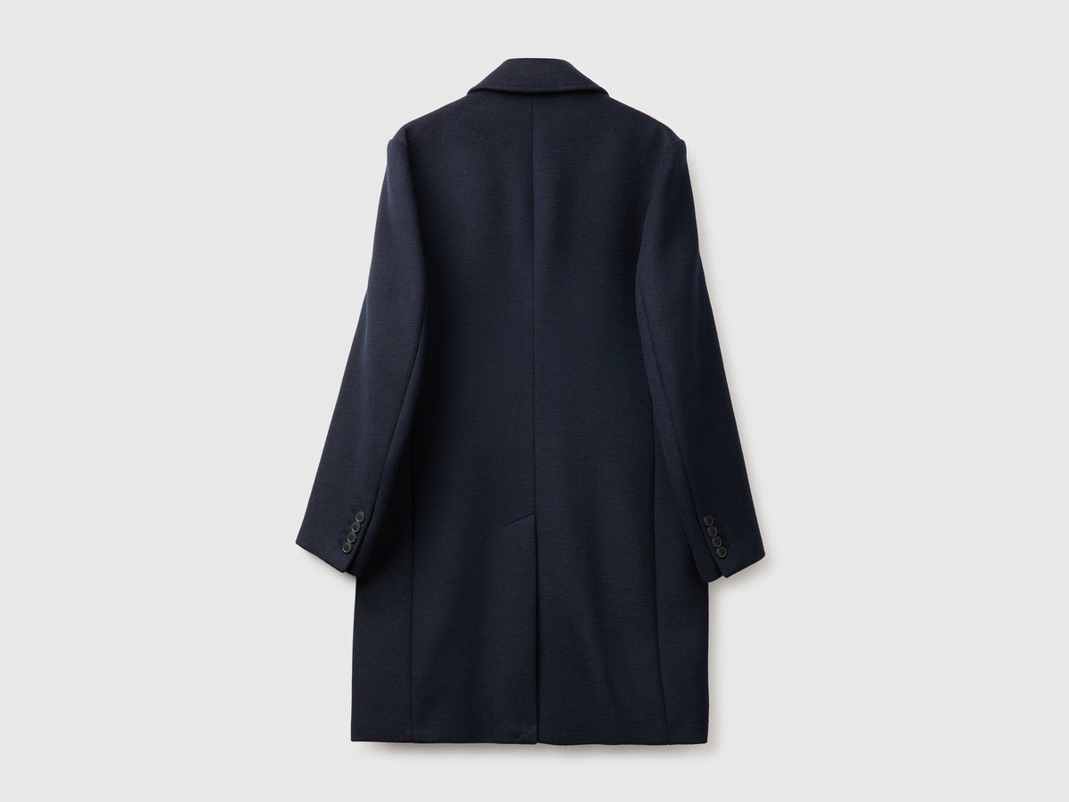 Cappotto lungo monopetto