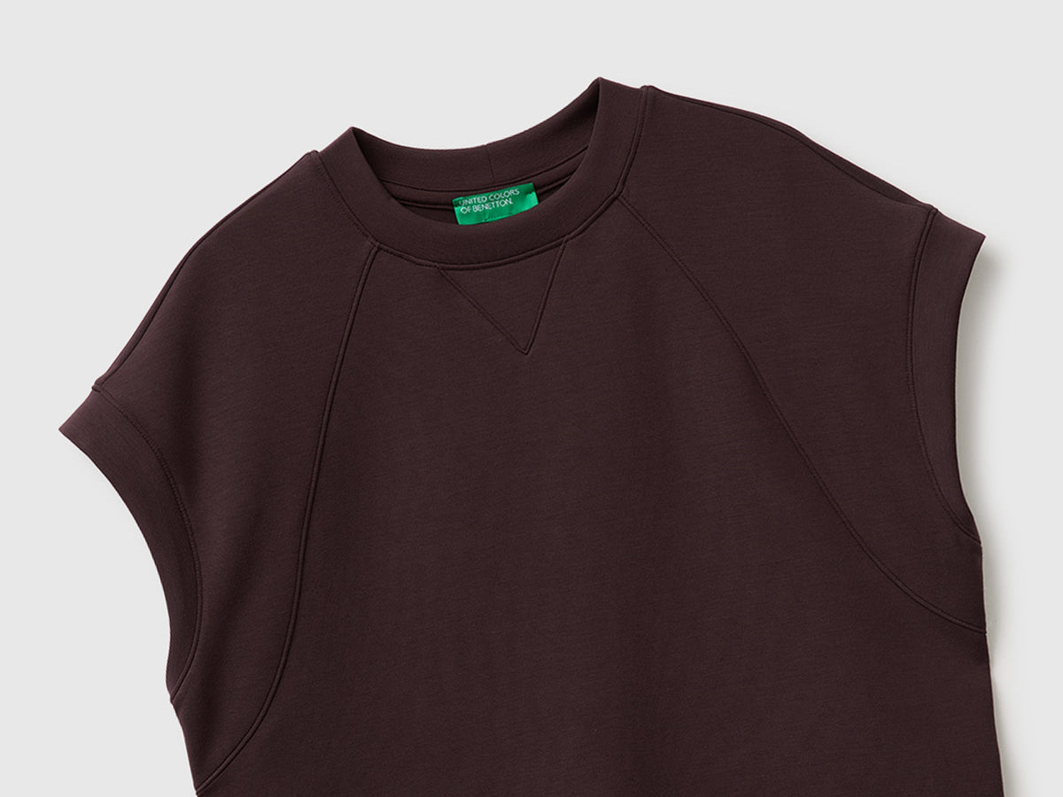 Top fluido con spacchi