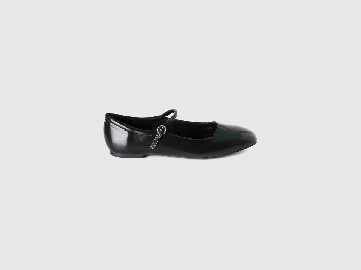 Ballerine nere lucide