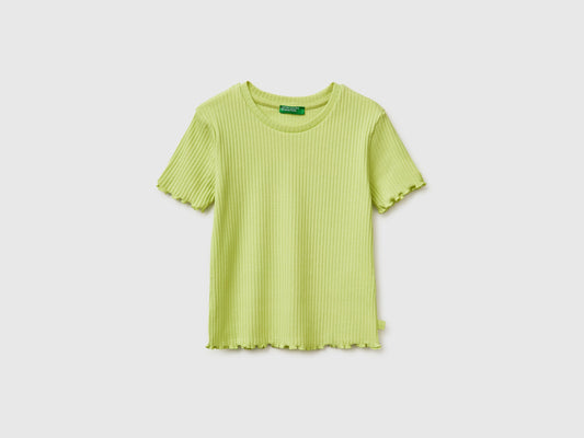 T-shirt slim fit a costine