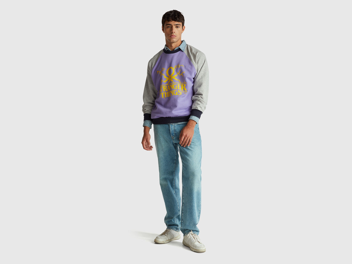 Felpa relaxed fit Stranger Things