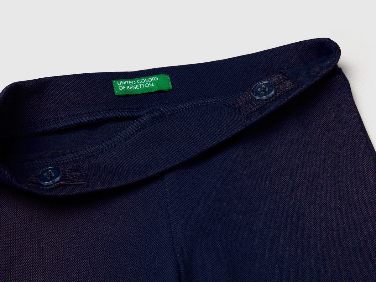 Pantaloni in cotone stretch