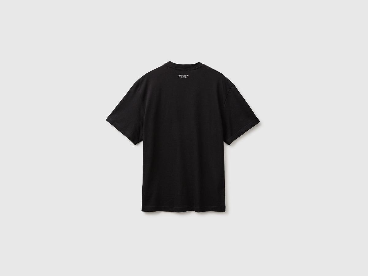 T-shirt relaxed fit con stampa
