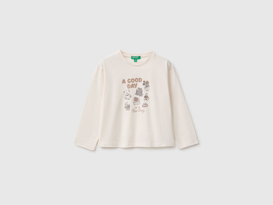 T-shirt 100% cotone bio con stampa
