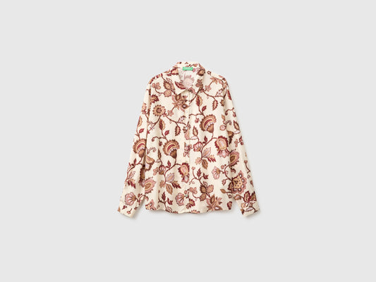 Camicia fantasia 100% viscosa
