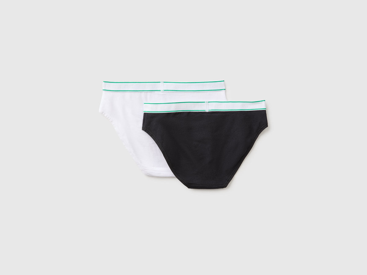 Due slip con elastico logato