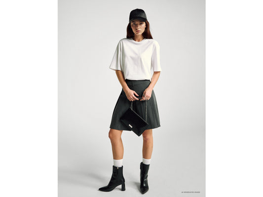 T-shirt boxy fit 100% cotone