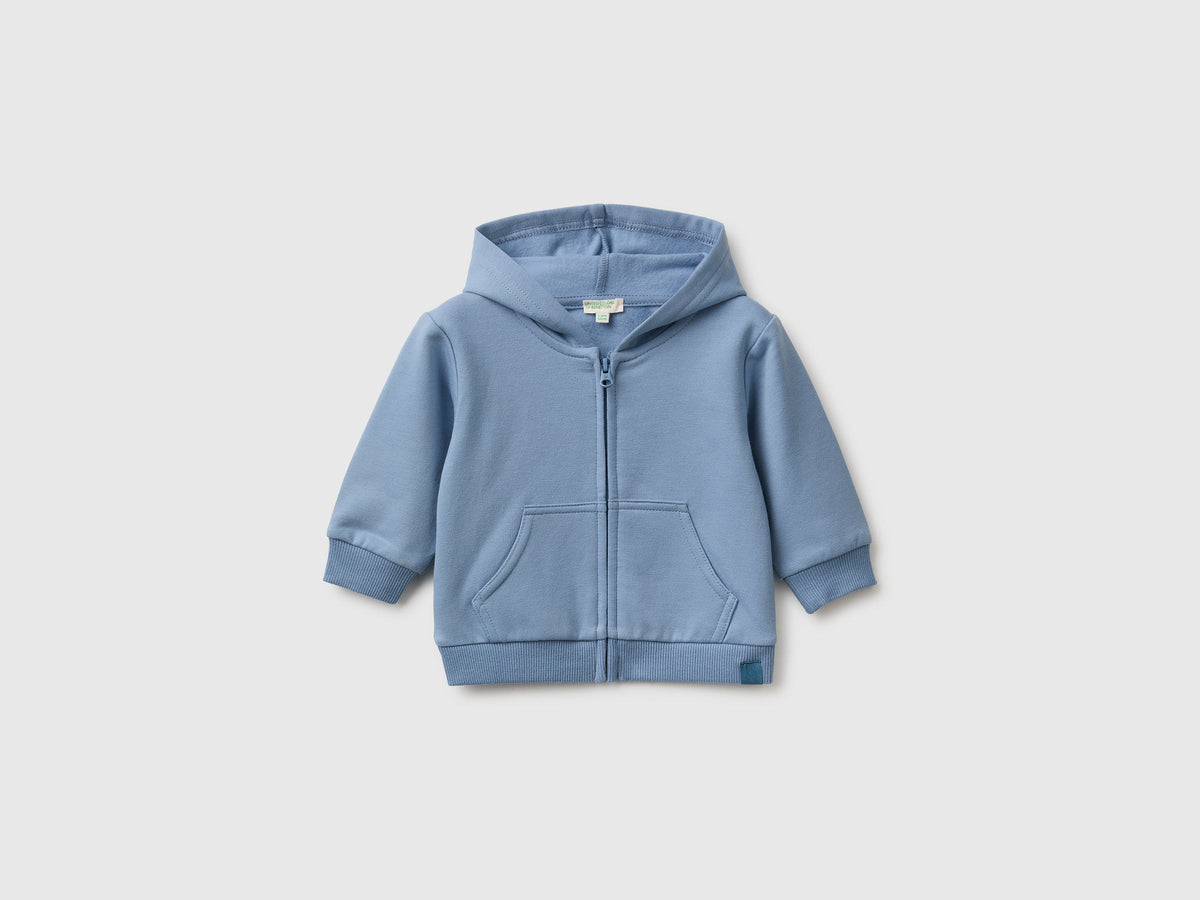 Felpa con zip e cappuccio