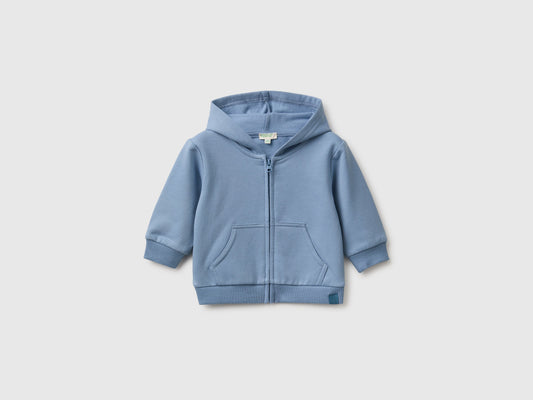 Felpa con zip e cappuccio