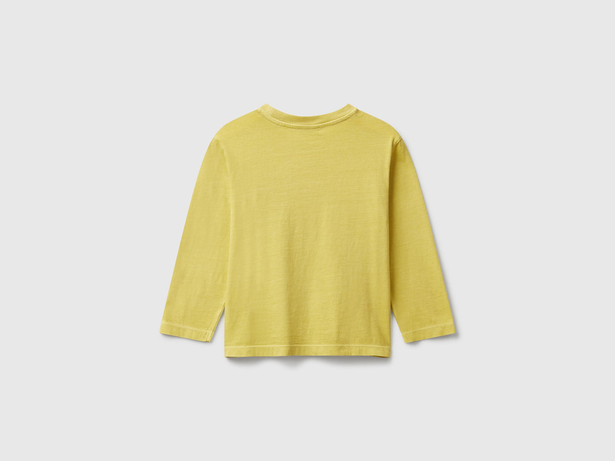 T-shirt manica lunga con stampa