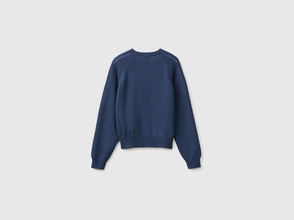 Cardigan in misto lana