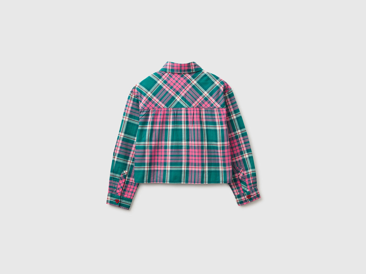 Camicia a quadri 100% cotone
