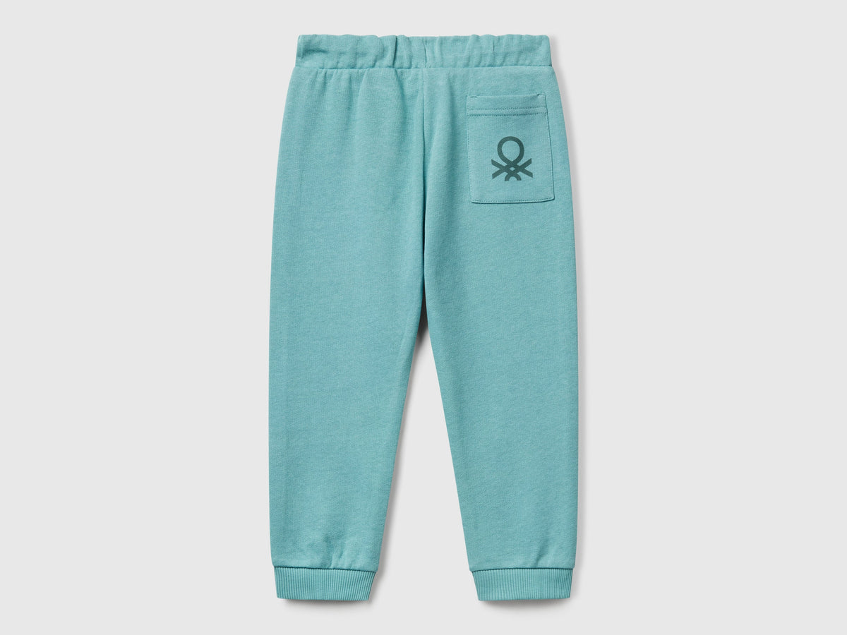Pantaloni in cotone con logo