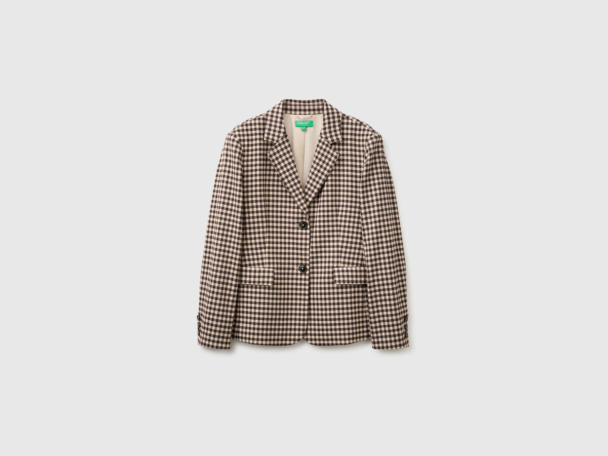 Blazer a quadretti vichy