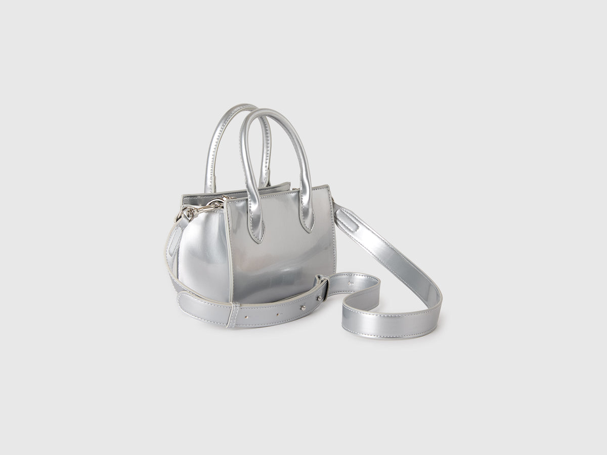 Mini borsa in vernice