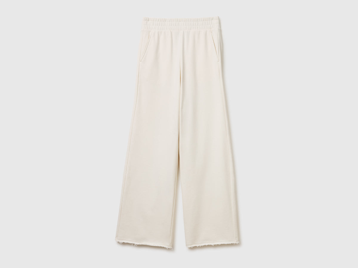 Pantaloni ampi in felpa