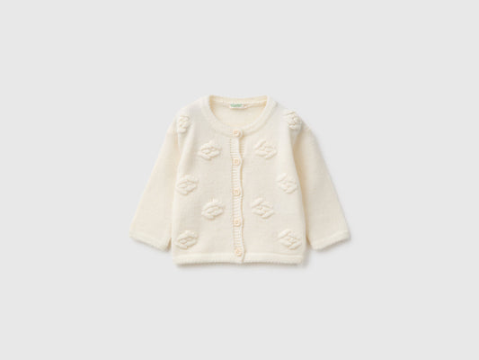 Cardigan con roselline