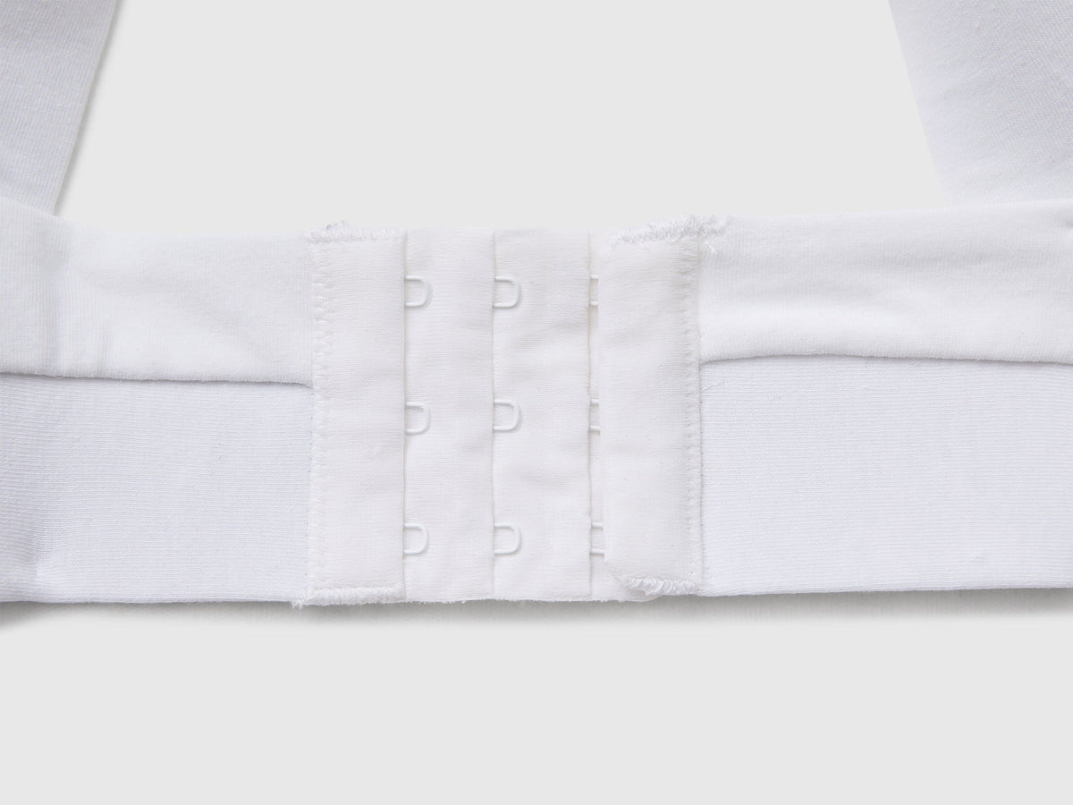 Reggiseno a triangolo in cotone stretch